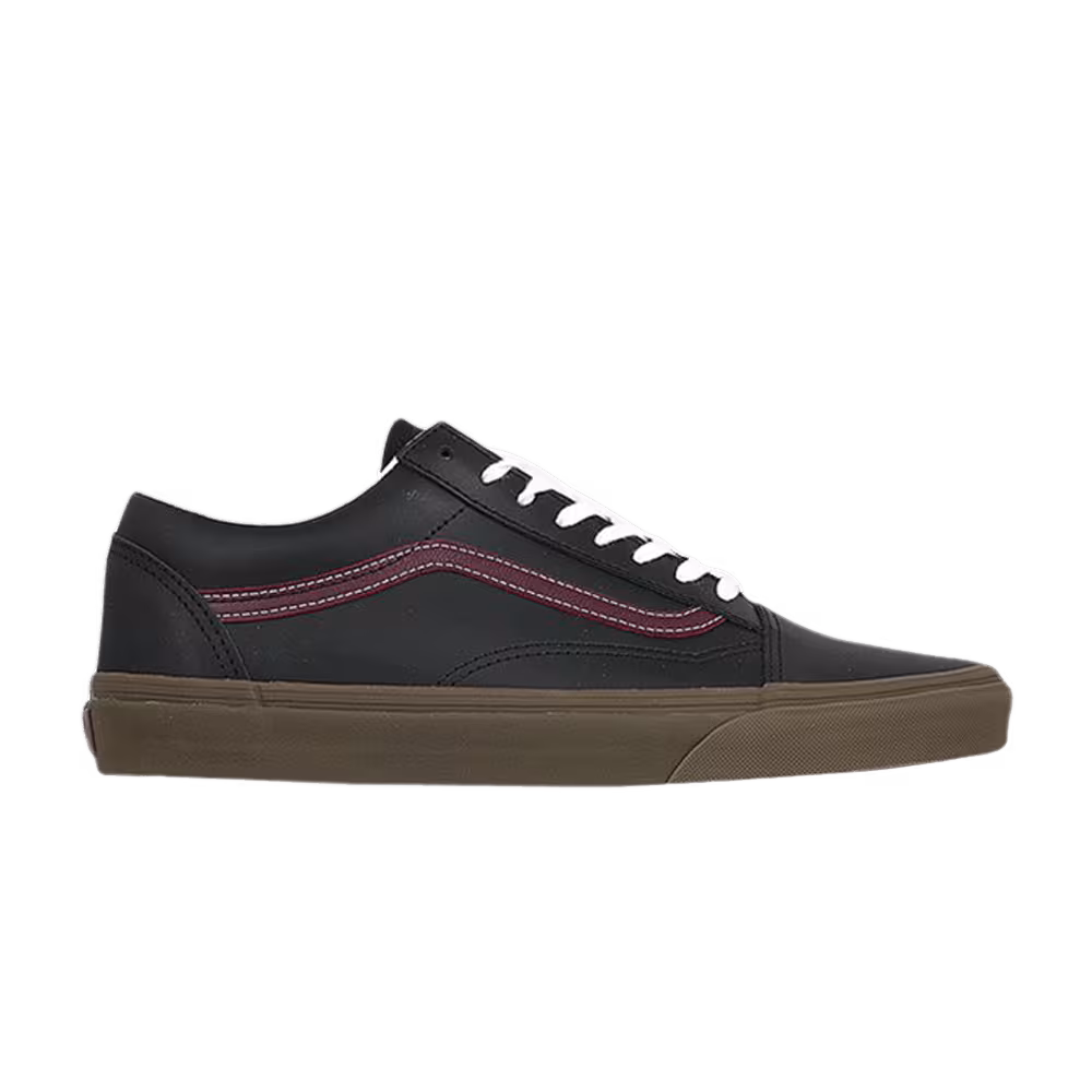 Vans Old Skool Bleacher Black Port Wine