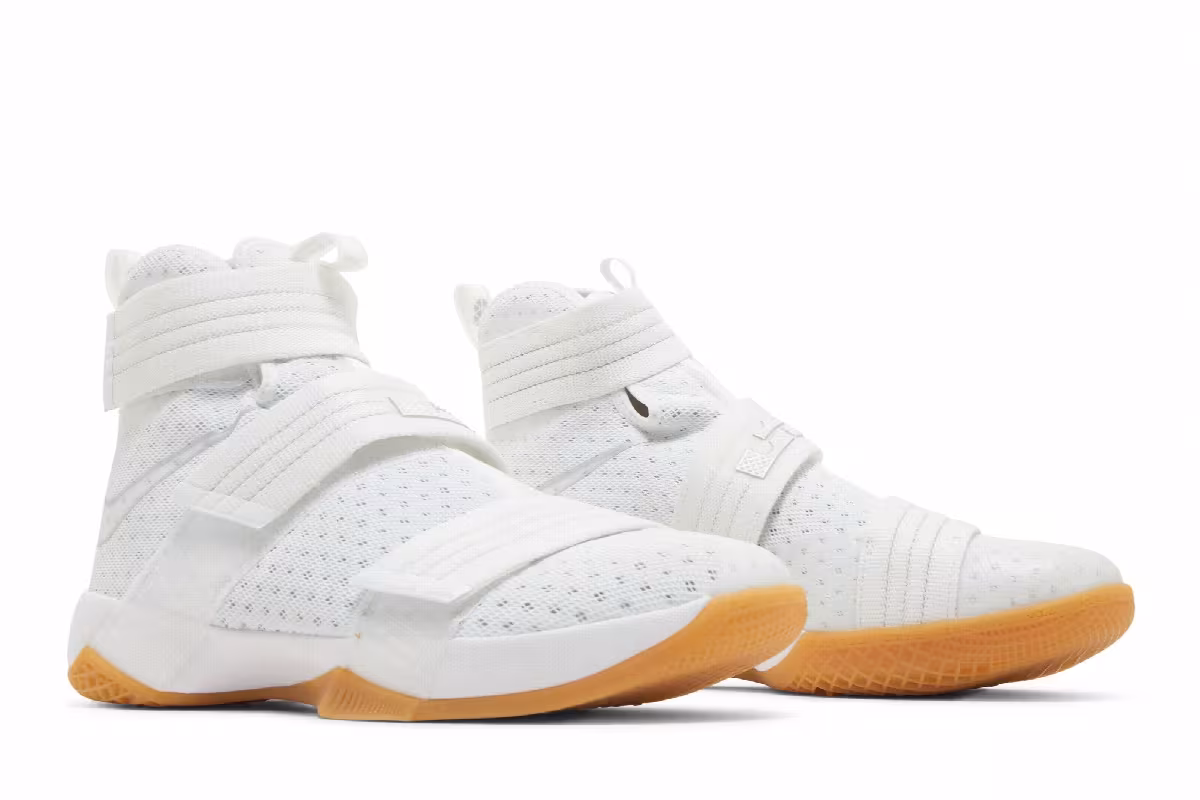 Nike LeBron Soldier 10 SFG White Gum, view 9