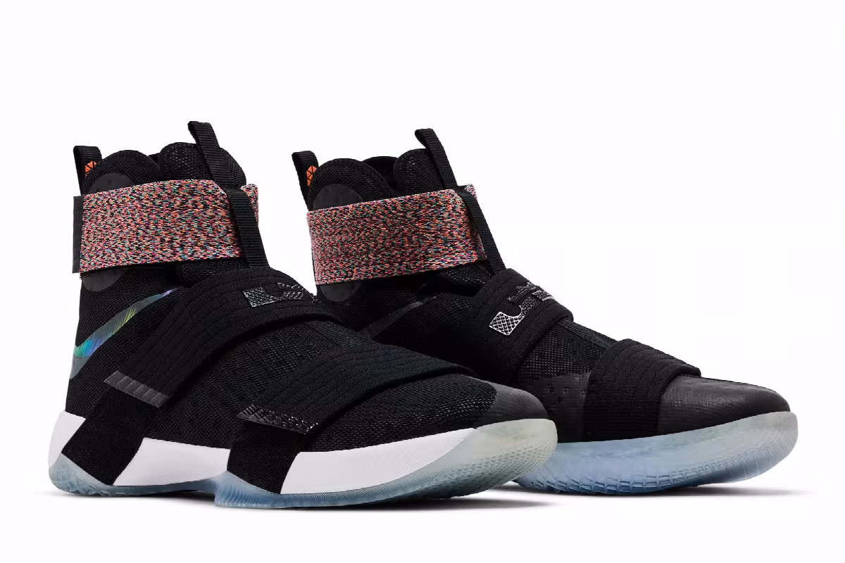 Nike LeBron Soldier 10 Iridescent, view 9