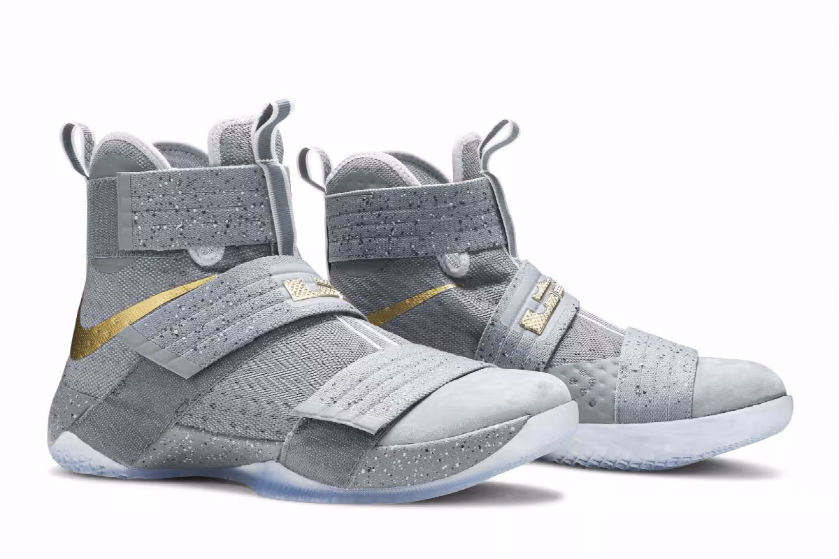 Nike LeBron Soldier 10 Battle Grey, view 9