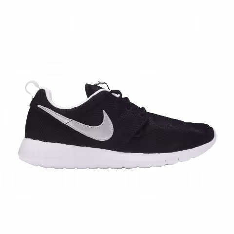 Nike Roshe One GS 'Black Metallic Silver'