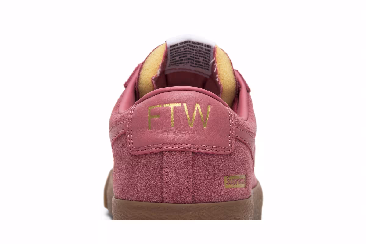 Supreme x Nike SB Blazer Low GT supreme, view 8