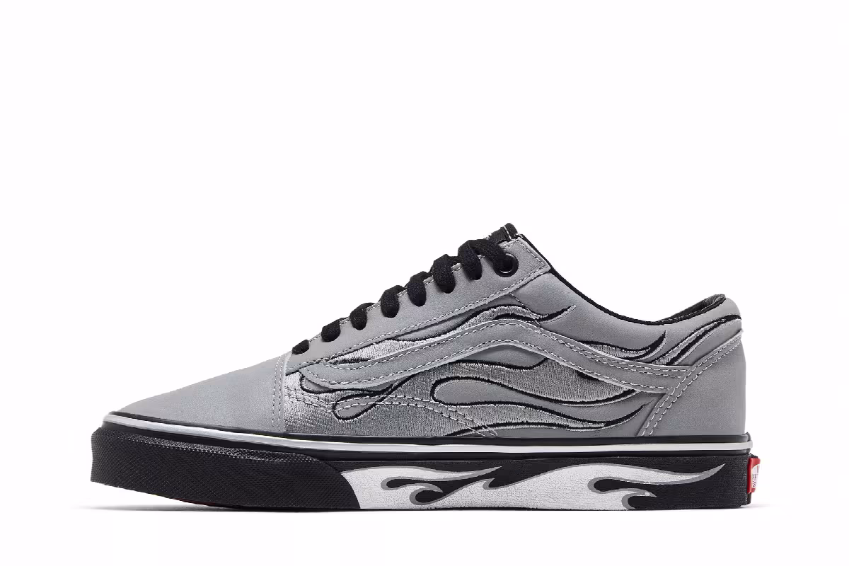 A$ap Rocky x Vans Old Skool Worldwide Pack - Grey Flame, view 4