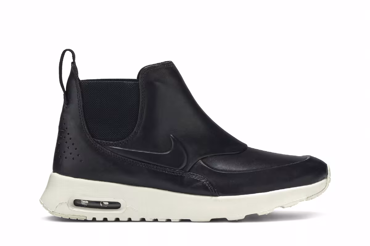 Nike Women's Air Max Thea Mid Black Sail, view 2