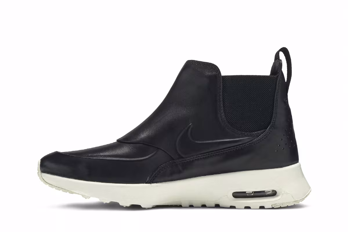 Nike Women's Air Max Thea Mid Black Sail, view 4