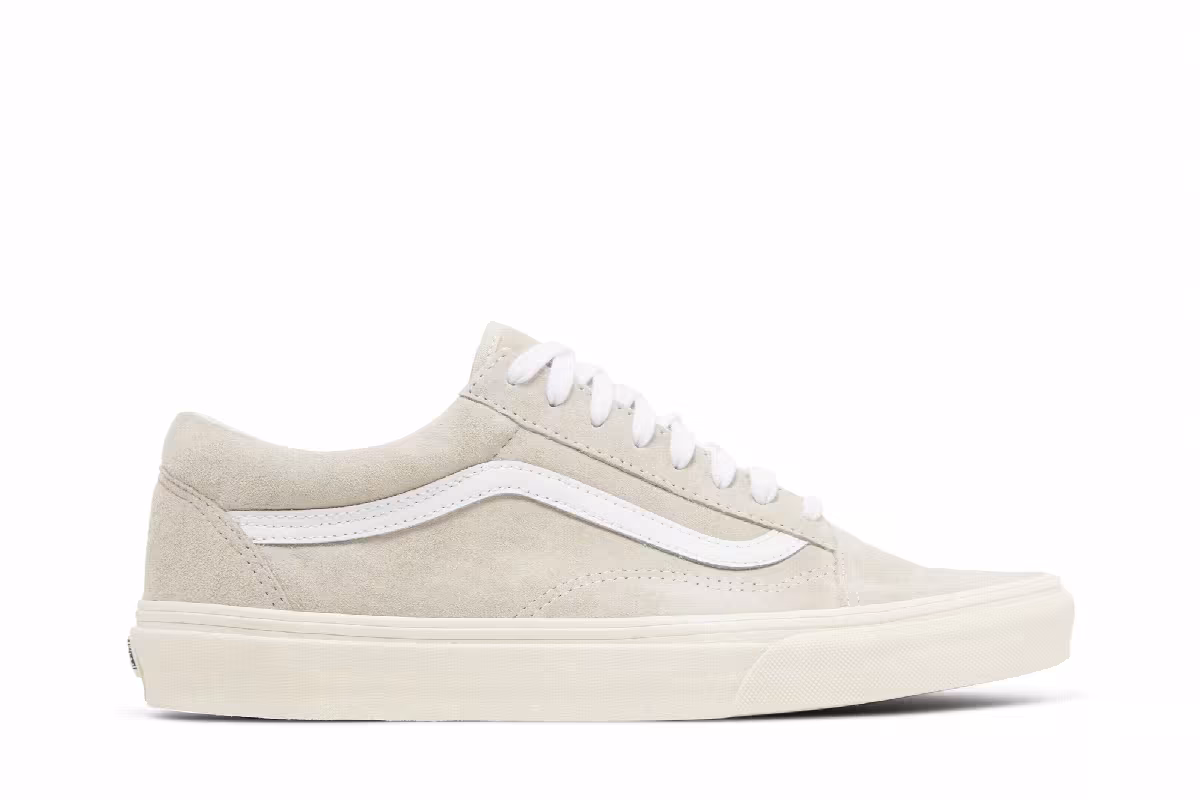 Vans Old Skool Pig Suede - Oatmeal, view 2