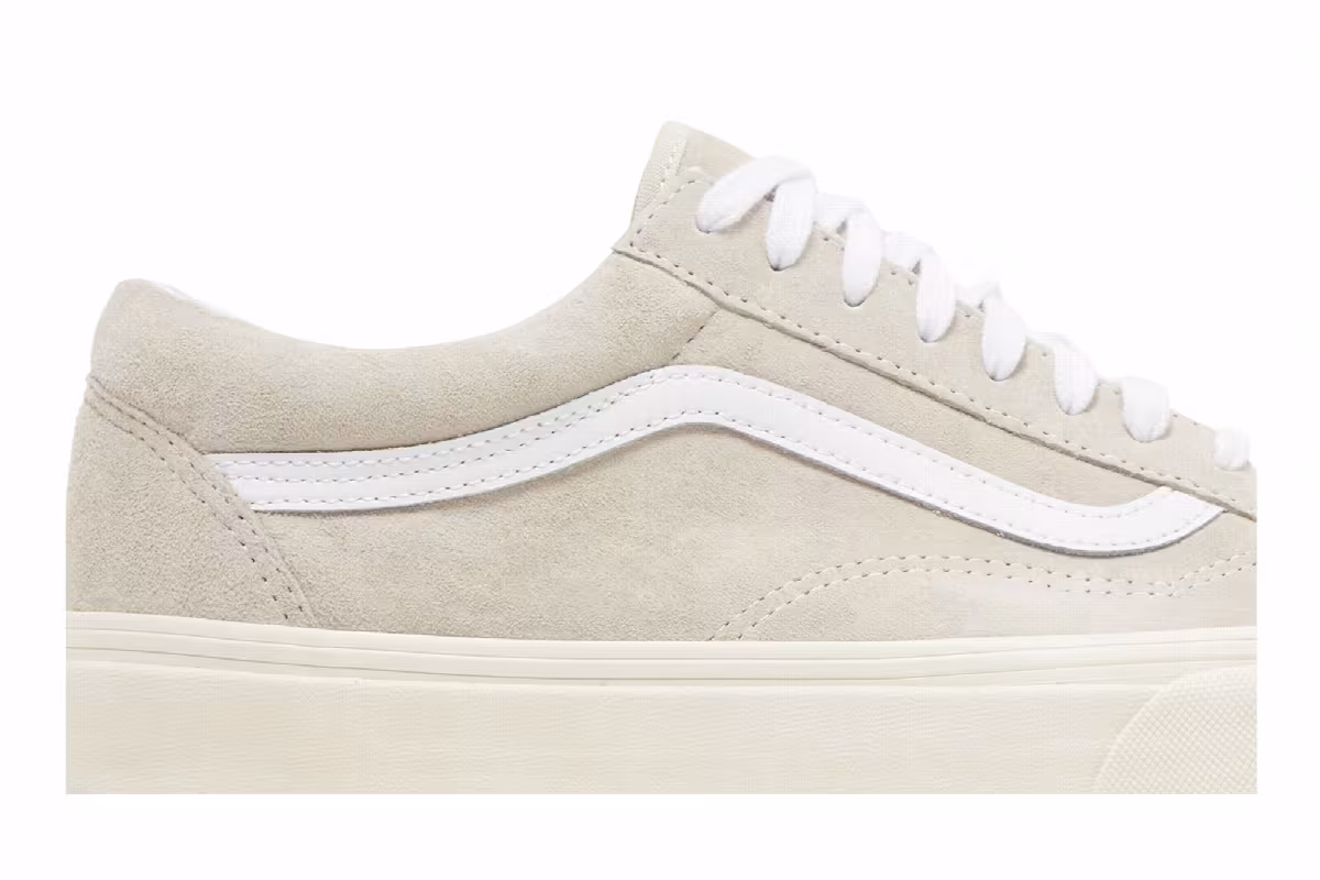 Vans Old Skool Pig Suede - Oatmeal, view 3