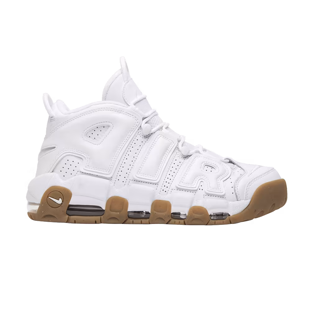 Nike Air More Uptempo white gum