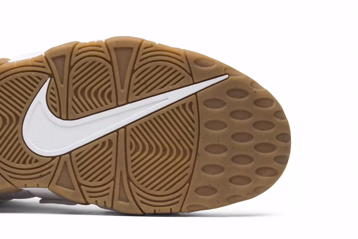 Nike Air More Uptempo white gum, view 6