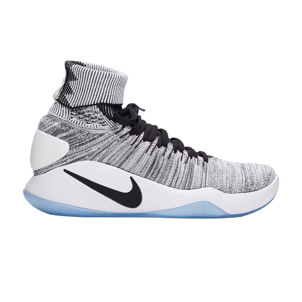 Nike Hyperdunk 2016 Flyknit Black White