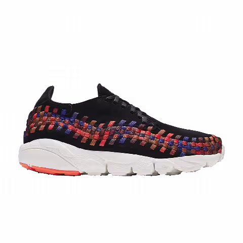 Nike Air Footscape Woven NM 'Black Total Crimson'