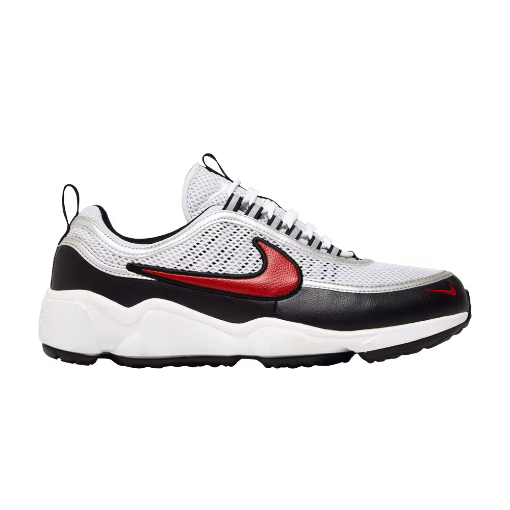 Nike Women's Air Zoom Spiridon Silver Red 2016
