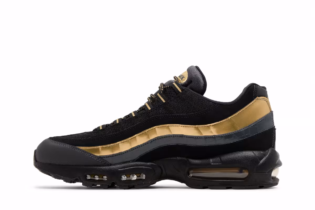 Nike Air Max 95 Premium Metallic Gold, view 4