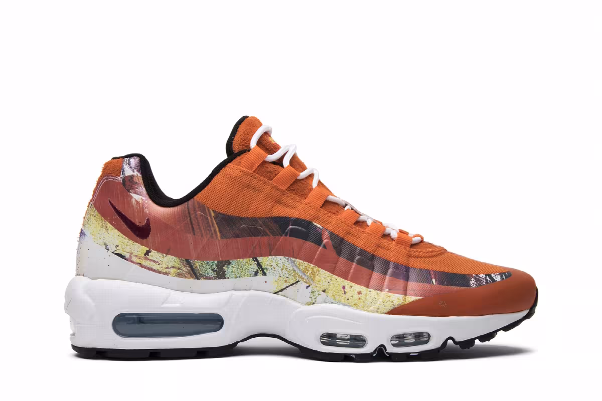 Dave White x Size? x Nike Air Max 95 Fox, view 2
