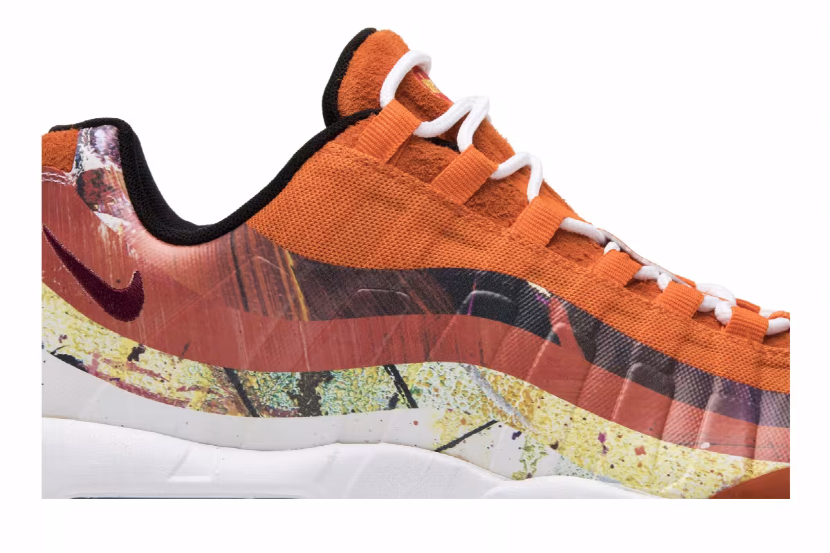 Dave White x Size? x Nike Air Max 95 Fox, view 3
