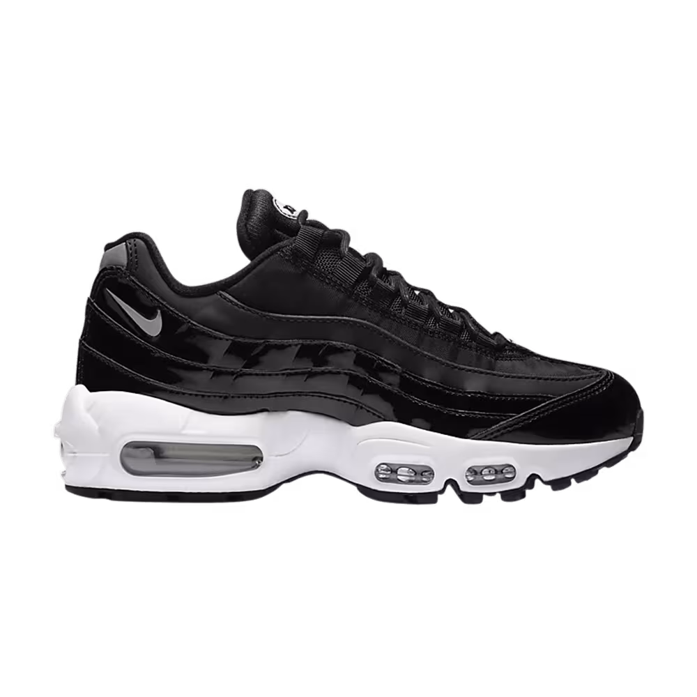 Nike Women's Air Max 95 SE Premium Black Patent Leather