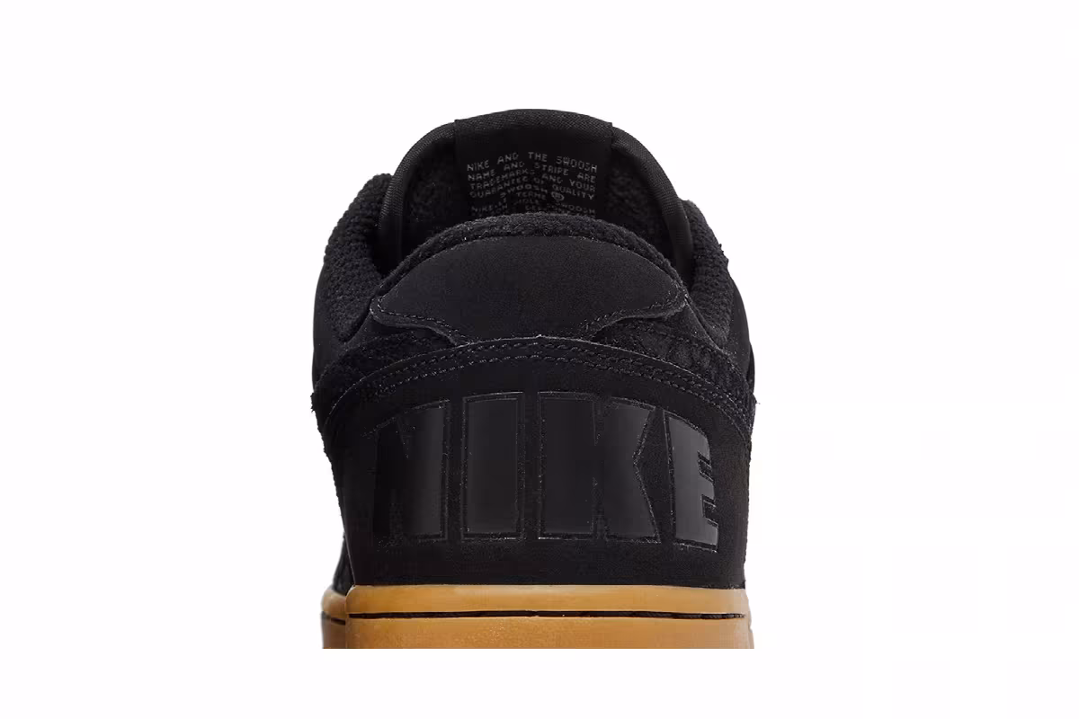 Big Nike Low Lux Black Snakeskin Gum, view 8