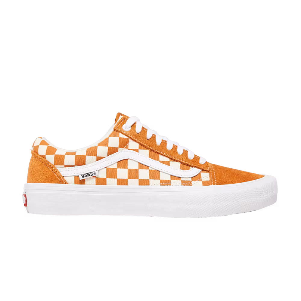 Vans Old Skool Pro Golden Oak Checkerboard