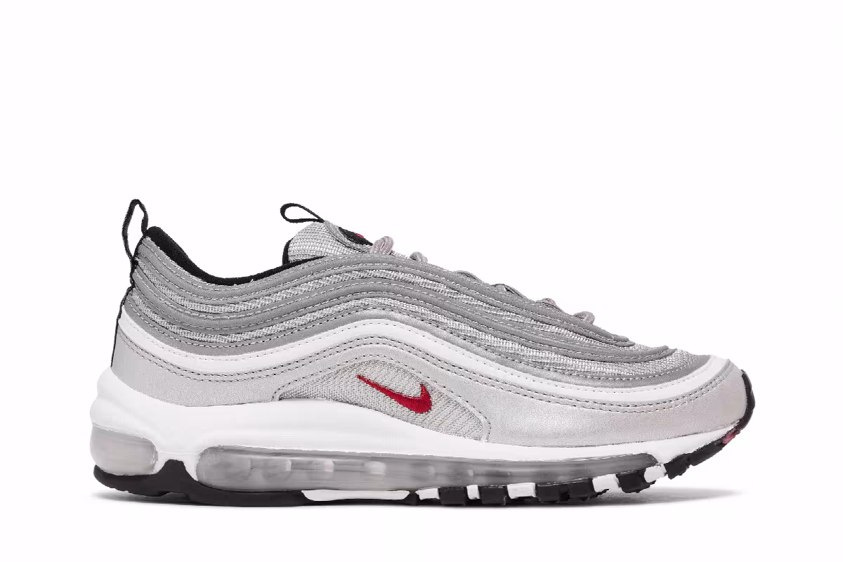 Nike Women's Air Max 97 OG QS Silver Bullet, view 2