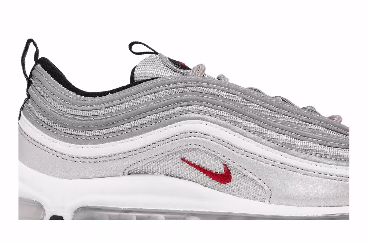 Nike Women's Air Max 97 OG QS Silver Bullet, view 3