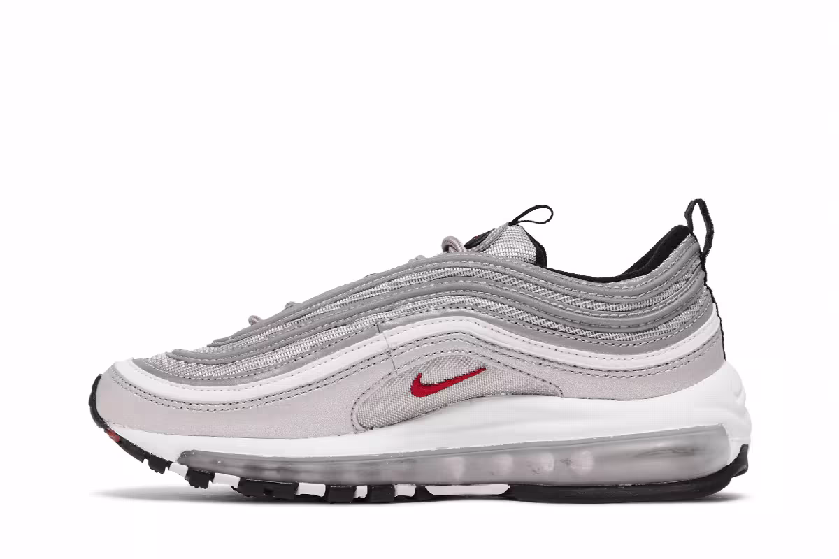Nike Women's Air Max 97 OG QS Silver Bullet, view 4