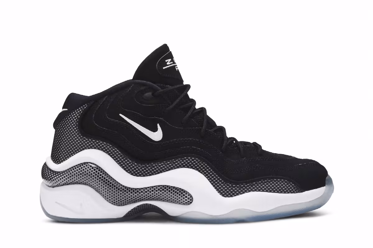 Nike Air Zoom Flight 96 Black White, view 2