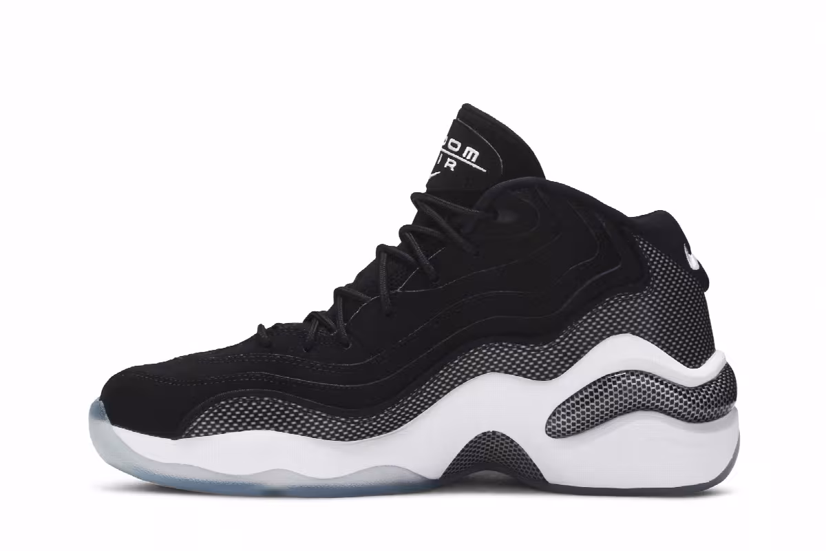 Nike Air Zoom Flight 96 Black White, view 4