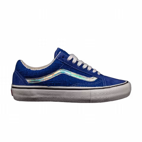 Supreme x Vans Old Skool Pro  Iridescent 'Blue'