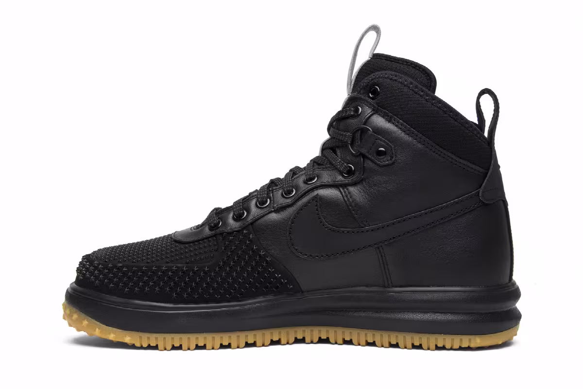 Nike Lunar Force 1 Duckboot Black Gum 2016, view 4