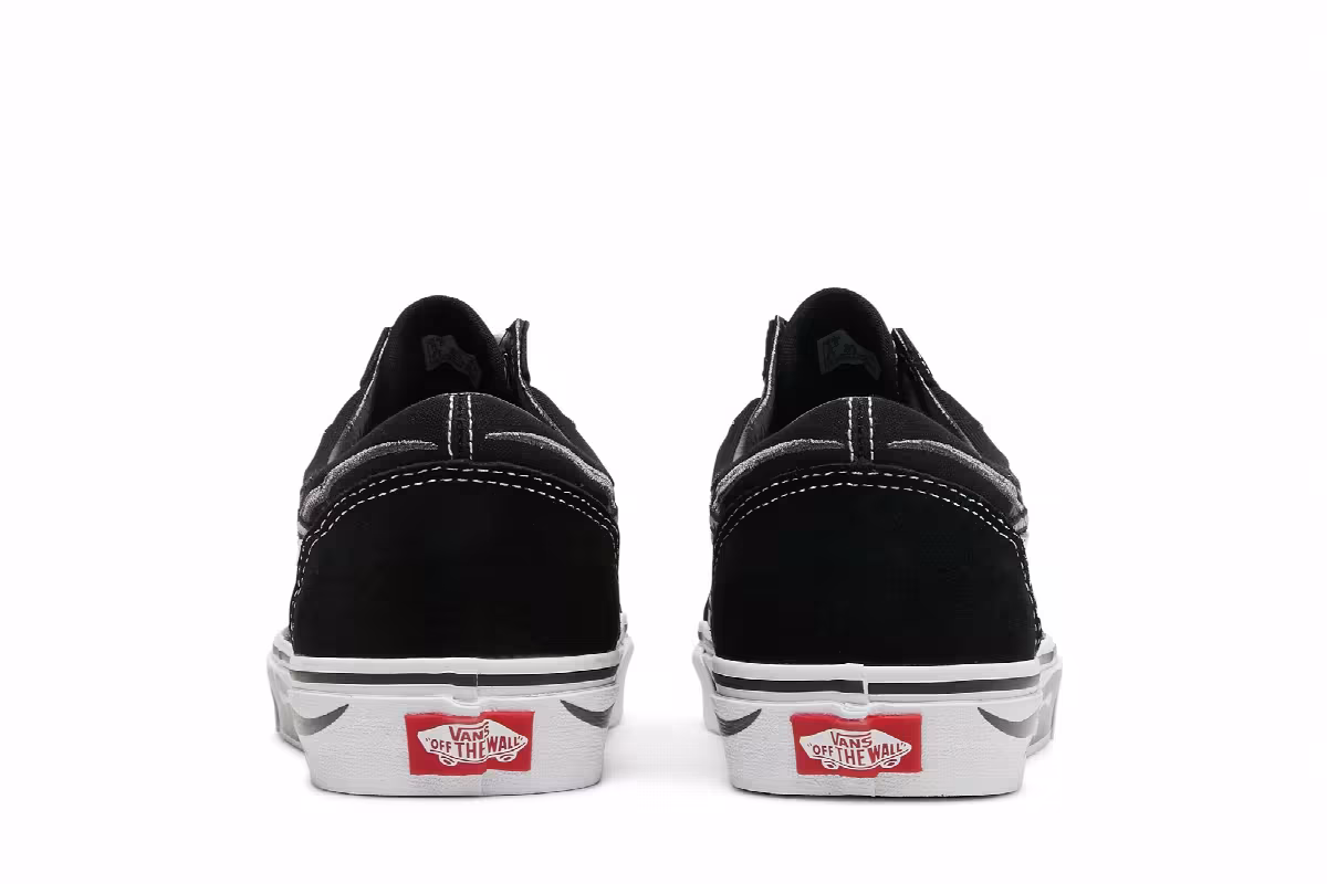 A$ap Rocky x Vans Old Skool Worldwide Pack - Black Flames, view 7