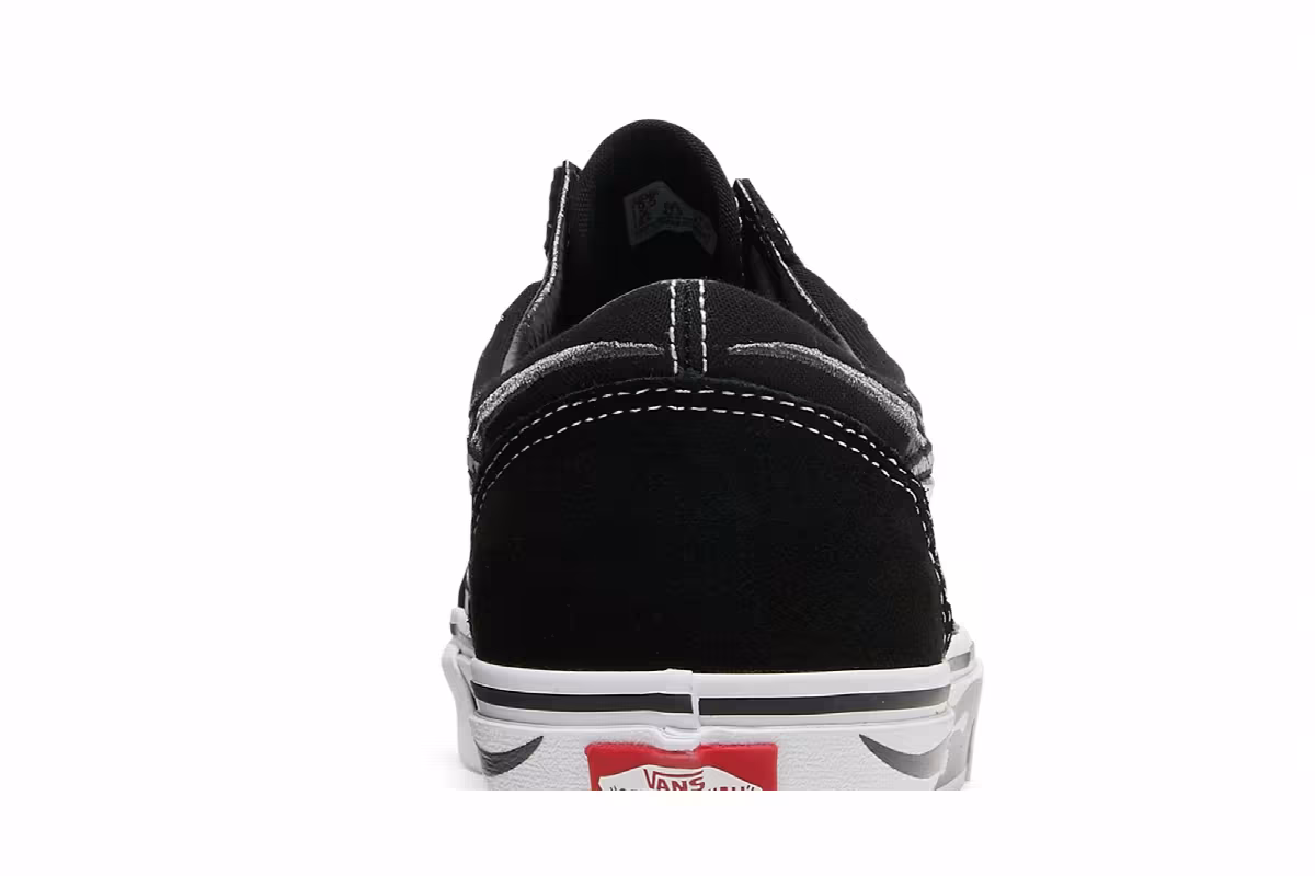 A$ap Rocky x Vans Old Skool Worldwide Pack - Black Flames, view 8
