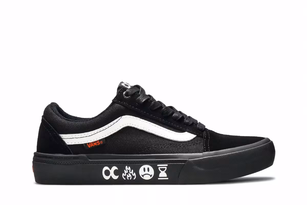 Vans Cult x Old Skool Pro BMX Black, view 2