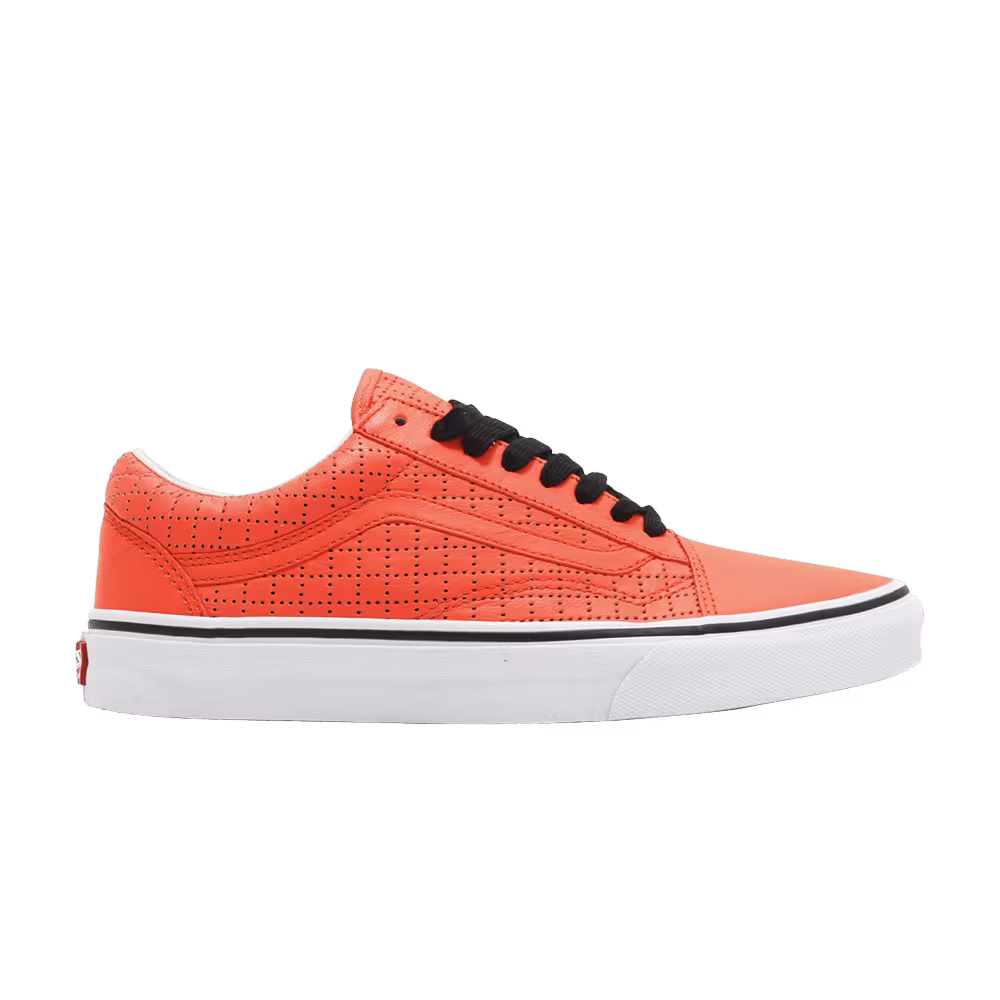 Supreme x Vans Old Skool Perf Check Orange