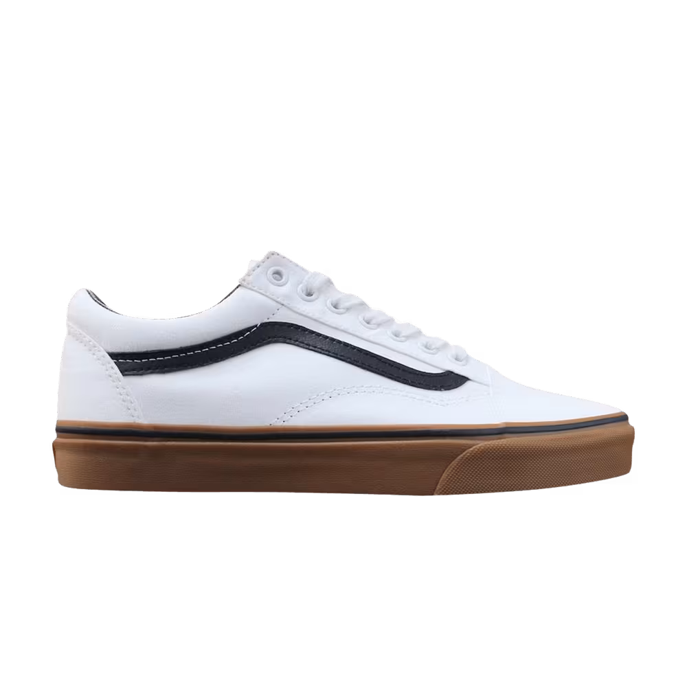 Vans Old Skool White Black Gum
