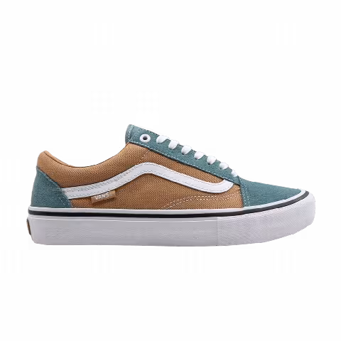 Vans Old Skool Pro 'Oak Buff Oil Blue'