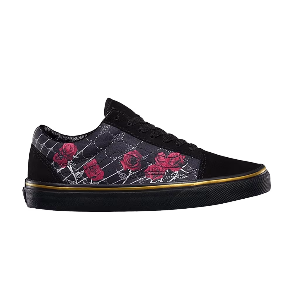 Vans Old Skool Spider Roses