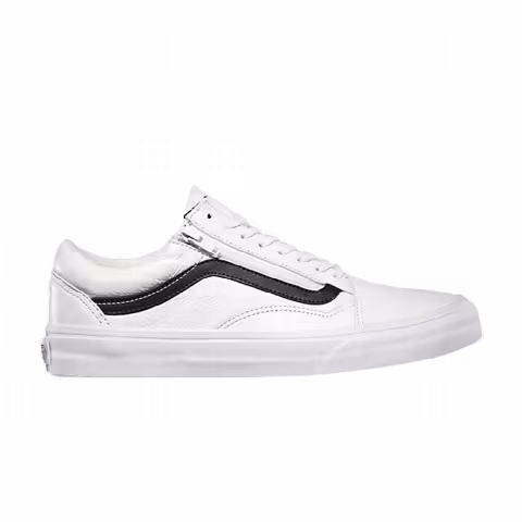 Vans Old Skool Zip Premium Leather 'White'