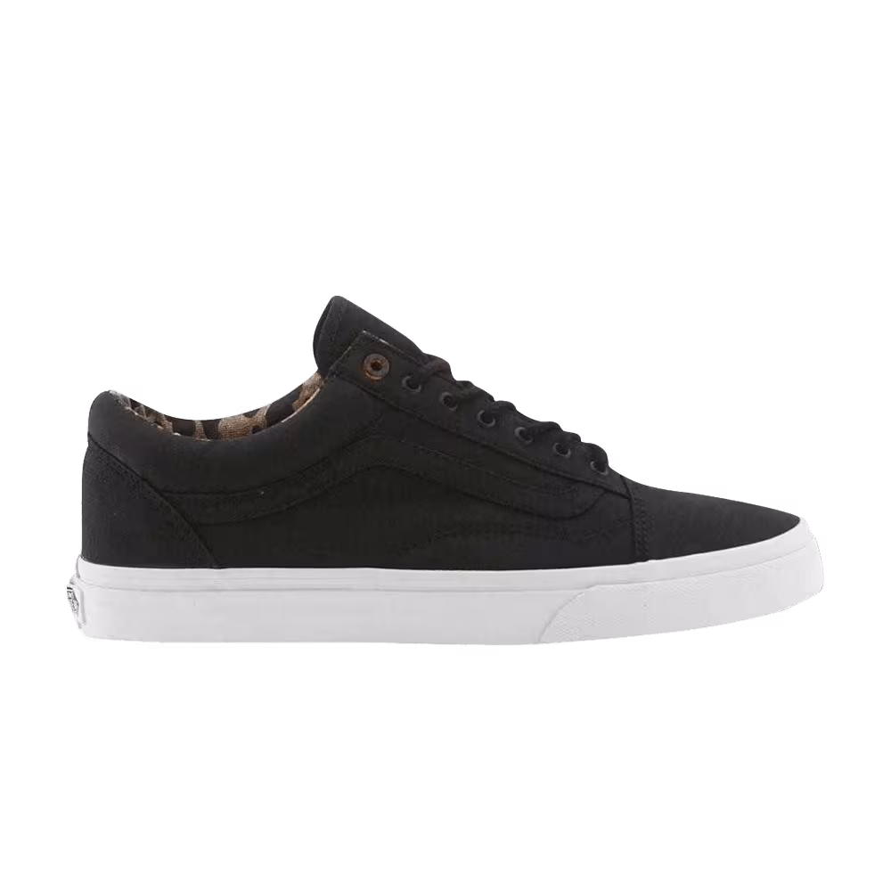 Vans Old Skool Reissue CA Coated Twill Black