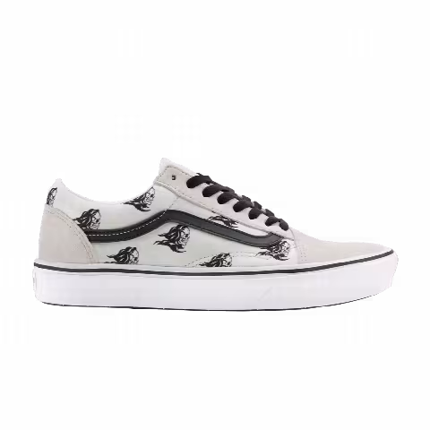 Sixty Sixers x Vans ComfyCush Old Skool 'Skull Print - White'