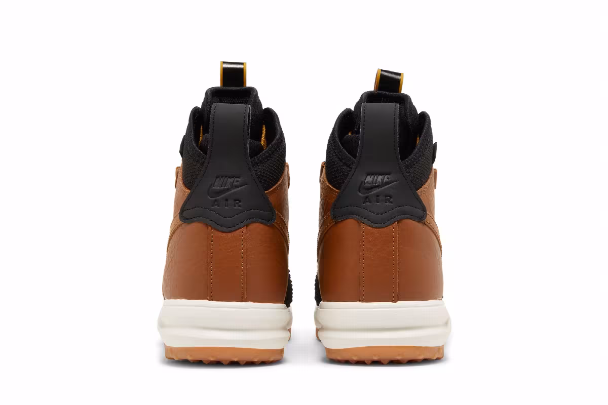 Nike Lunar Force 1 Duckboot Ale Brown Black 2016, view 7