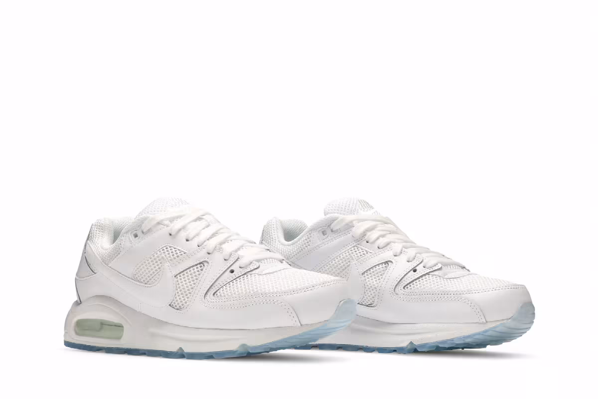 Nike Air Max Command Triple White, view 9