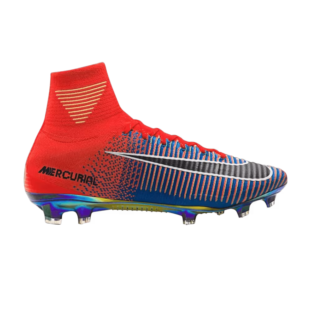 EA Sports x Nike Mercurial Superfly Total Crimson Photo Blue