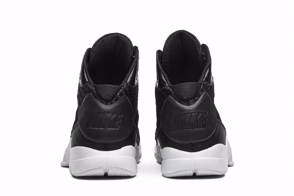 Nike Hyperdunk Lux Black White, view 7