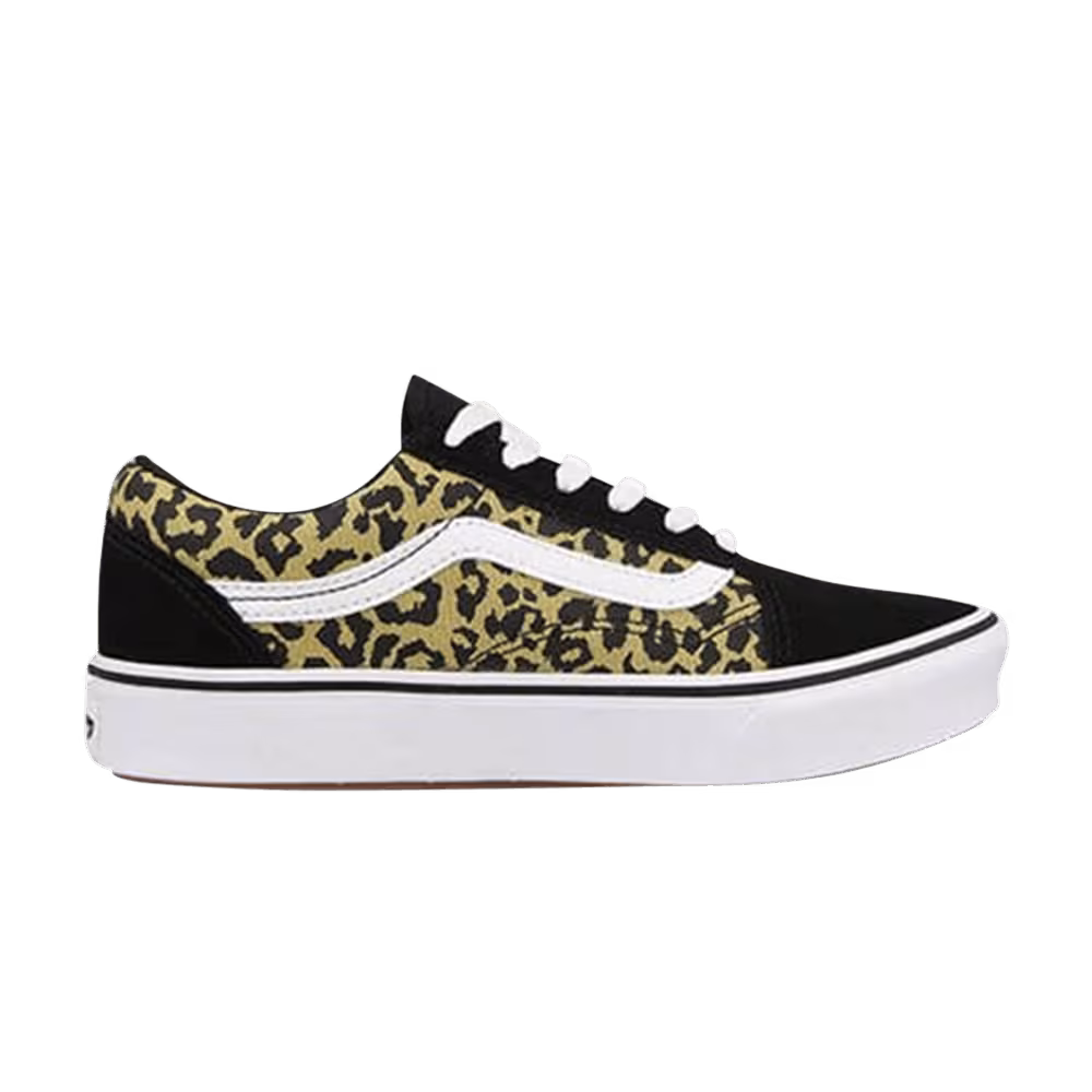 Vans ComfyCush Old Skool Kids Leopard