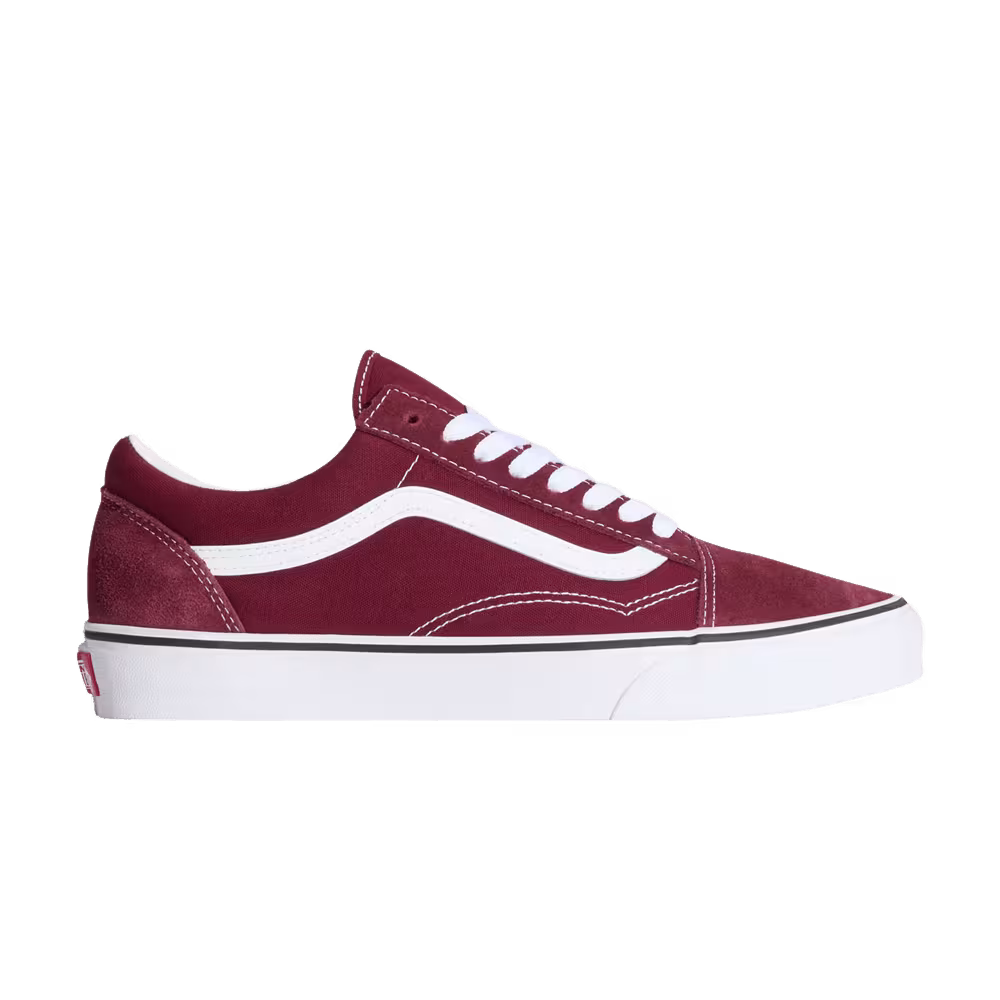 Vans Old Skool Kids Grape Wine True White
