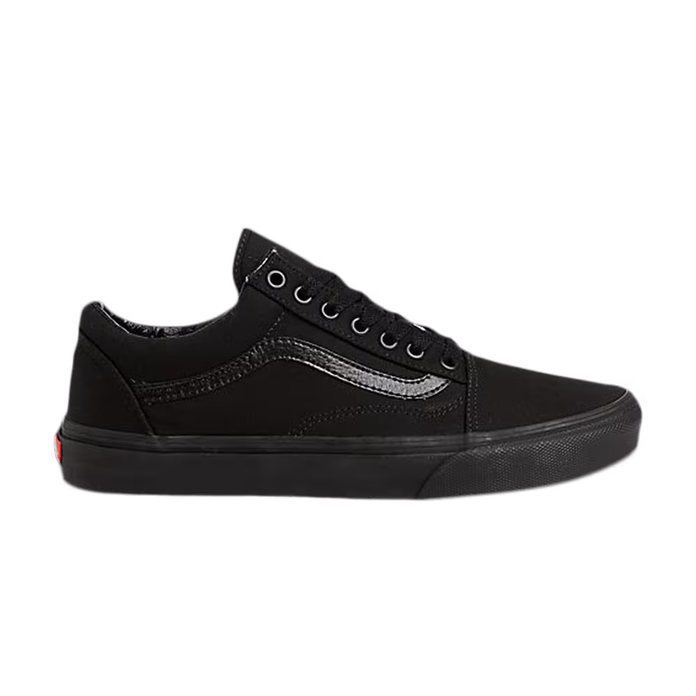 Vans Old Skool Big Kids Black Mono