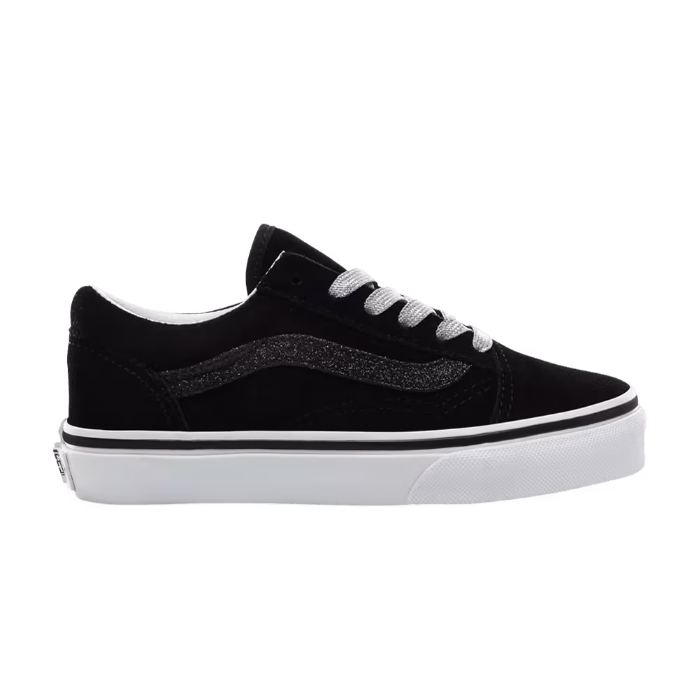 Vans Old Skool Kids Glitter Sidestripe - Black