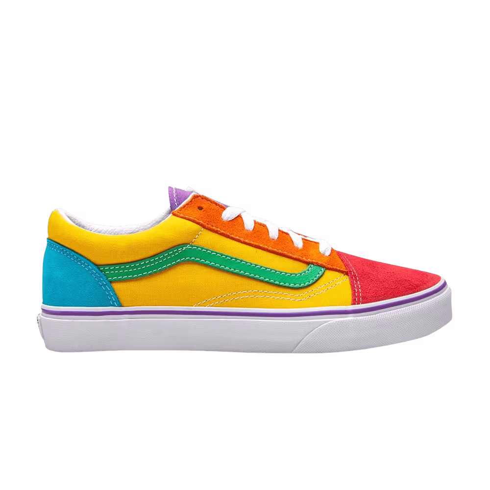 Vans Old Skool Kids Rainbow Colorblock