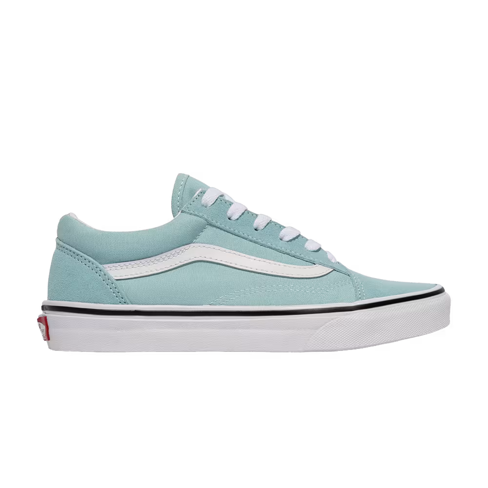 Vans Old Skool Kids Aquatic True White
