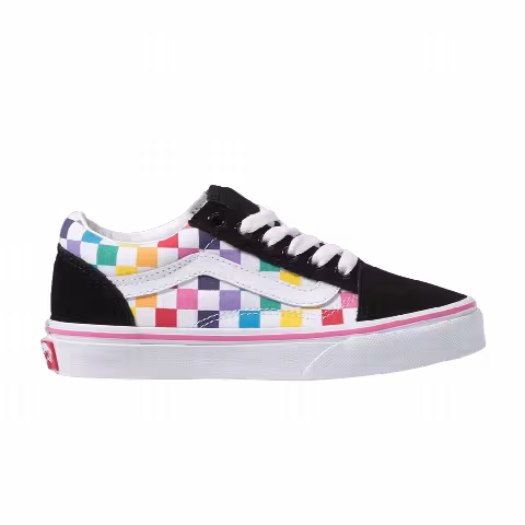 Vans Old Skool Little Kids 'Rainbow Checkerboard'